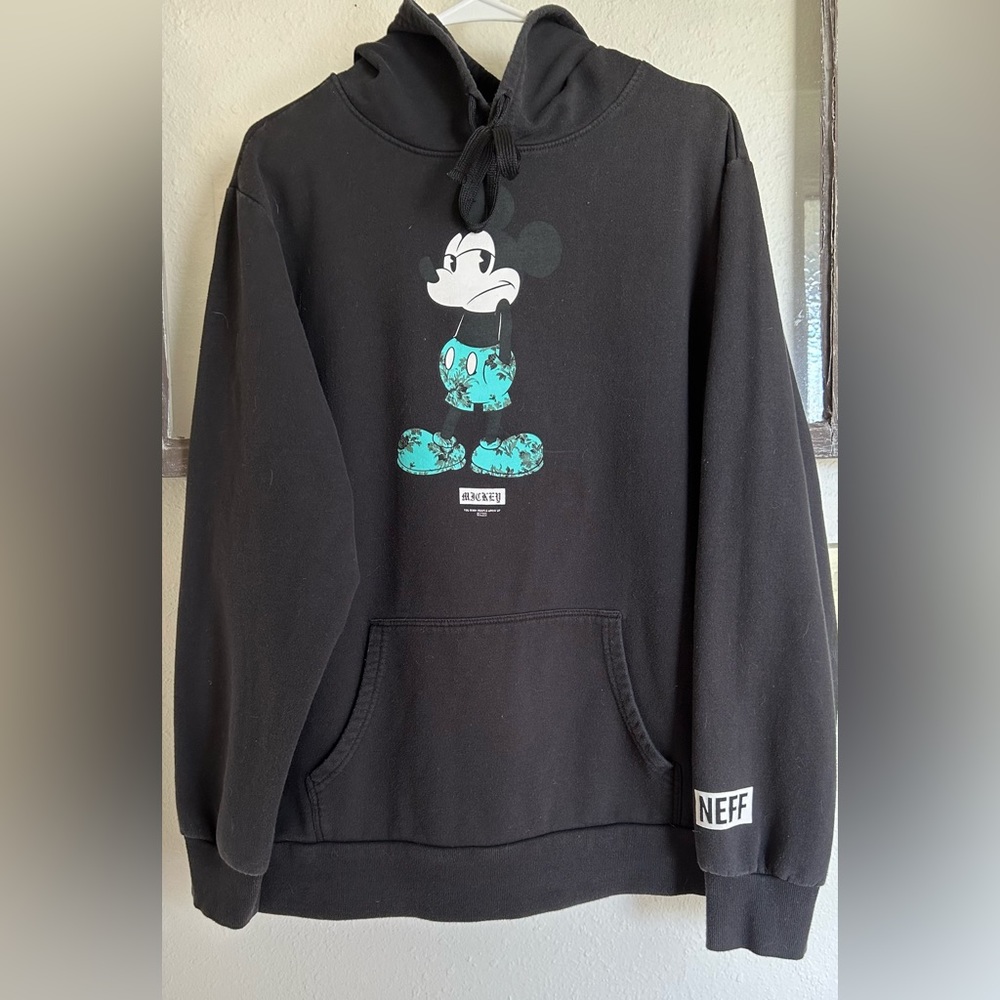 Mickey Mouse Neff brand hoody, men’s size extra large.